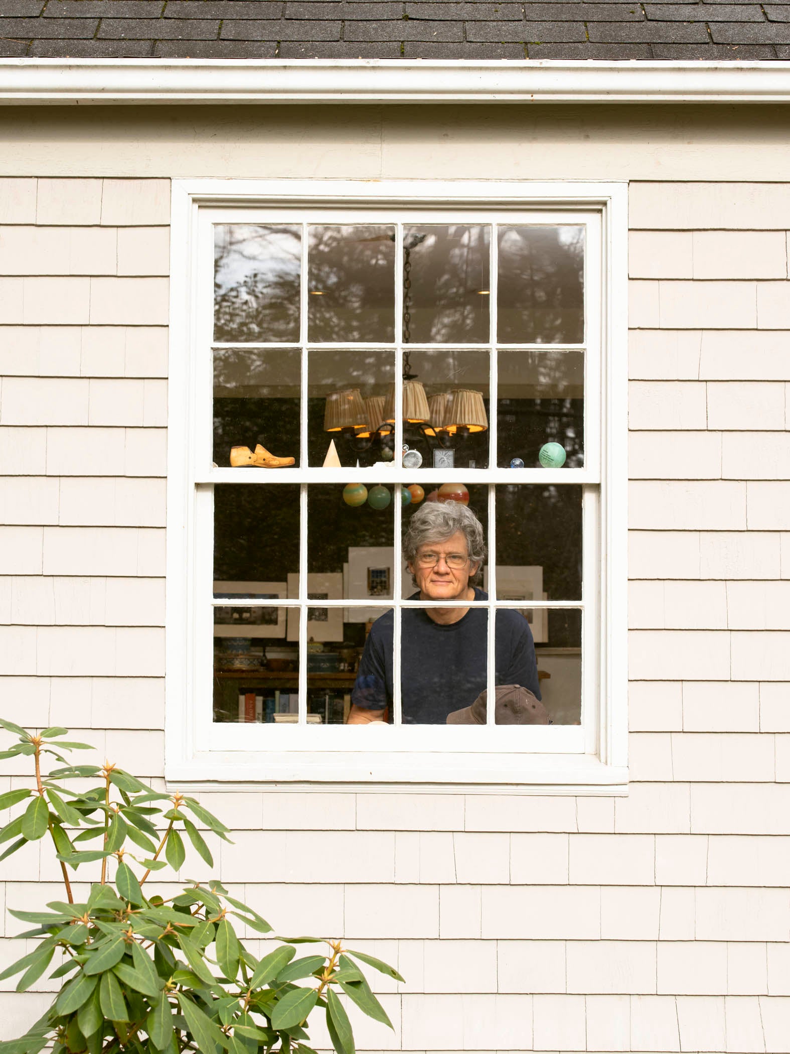 Photograph of the Artist at His Studio Window, 2020 image