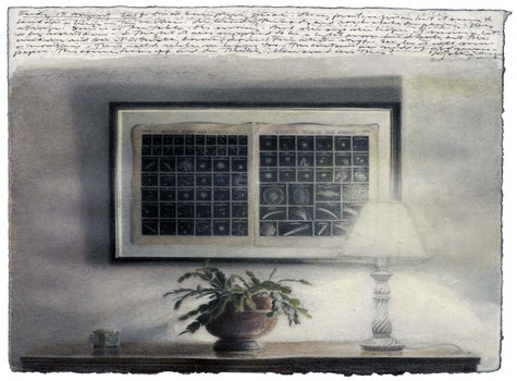 watercolor, graphite, and pen and ink on Fabriano paper