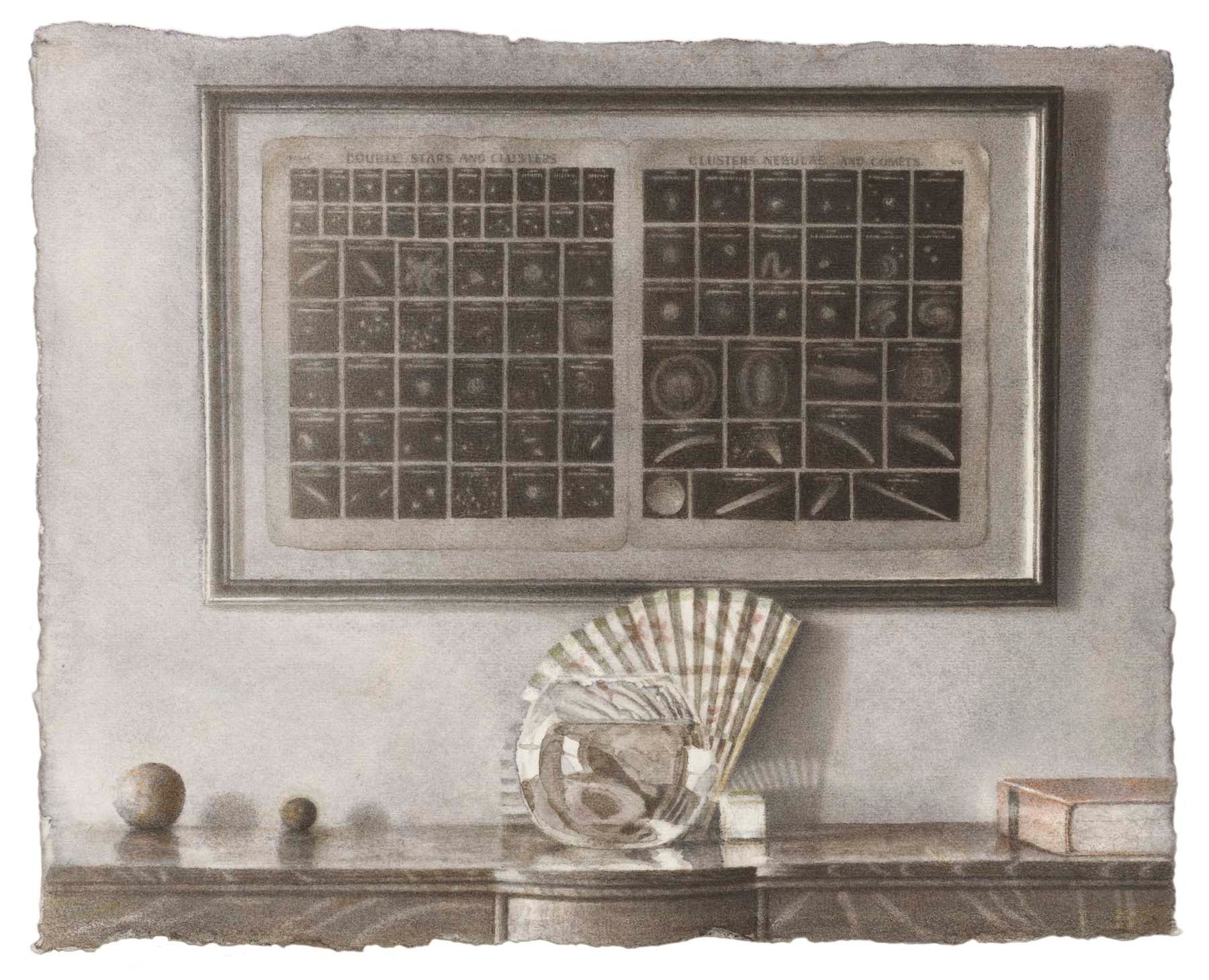 Astronomical Chart with Bowl and Fan [final state] image