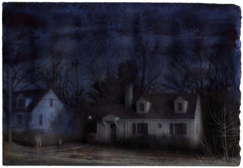 watercolor, graphite, pen and ink, and acrylic on Fabriano paper
