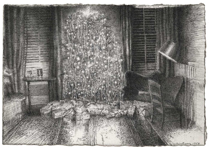 Christmas 1954 image