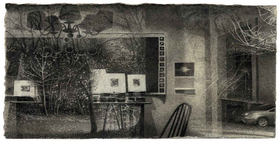 Self-Portrait with Saturn image