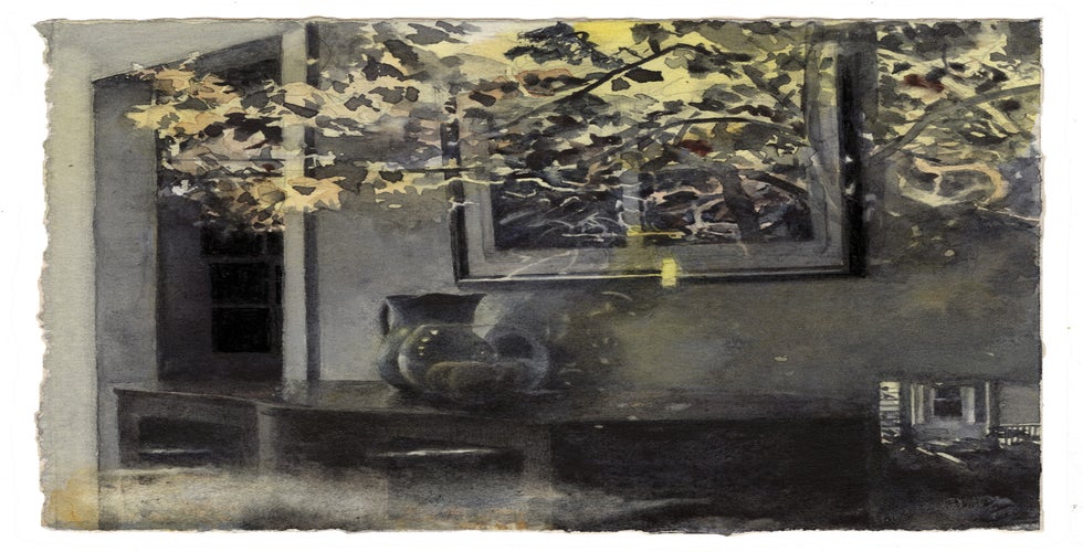 Still Life with Fall Leaves image