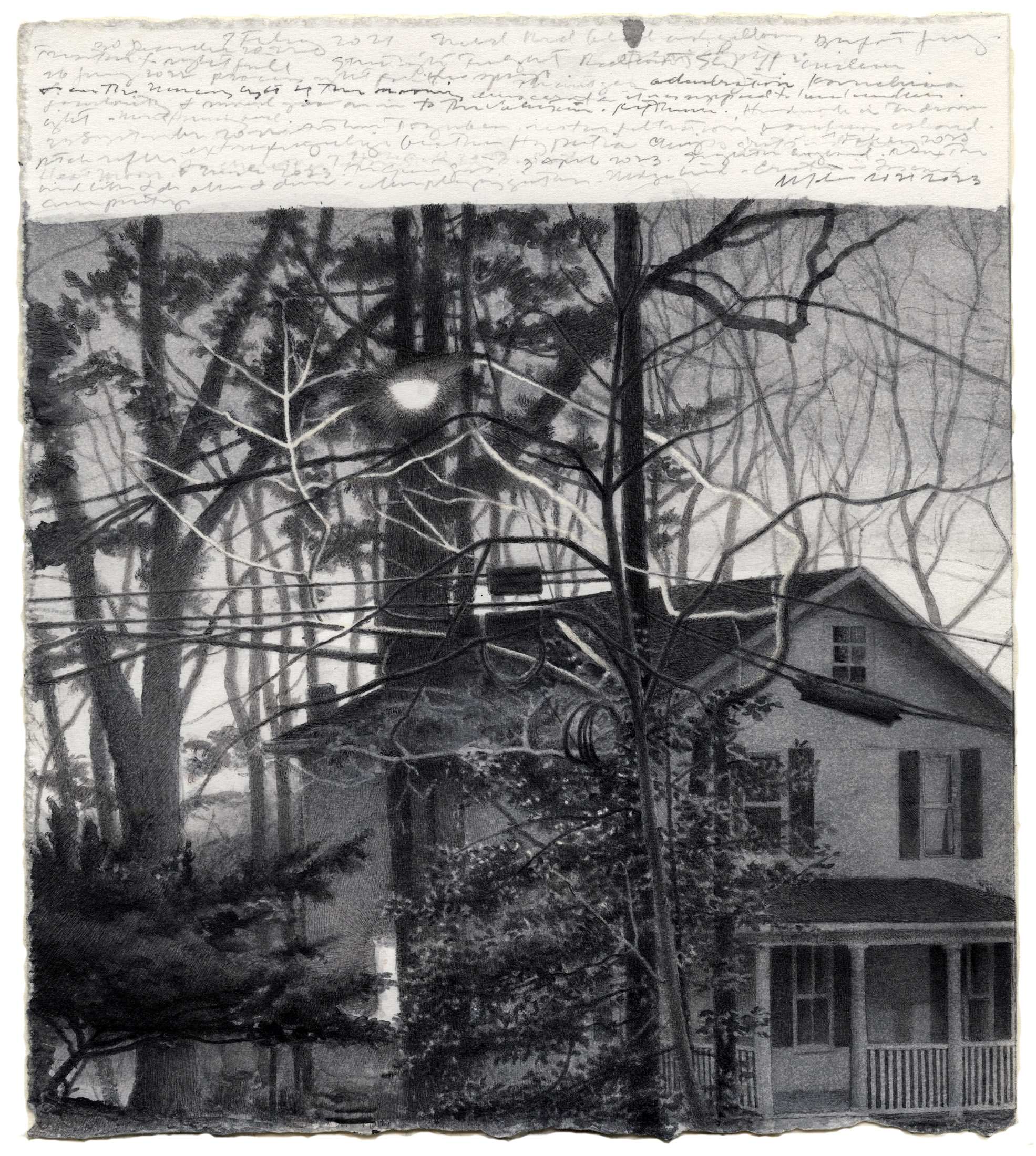 Twilight with Streetlight II, 2021-2023 image