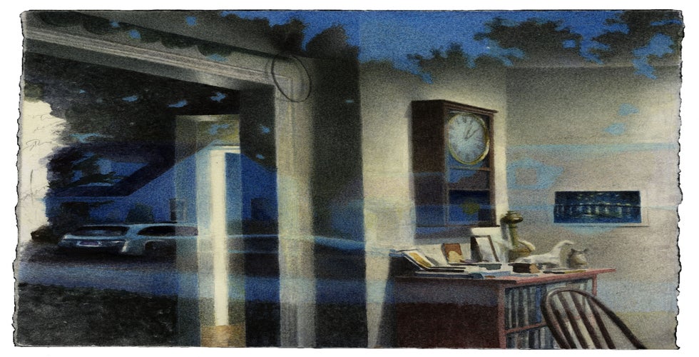 Twilight with Clock image