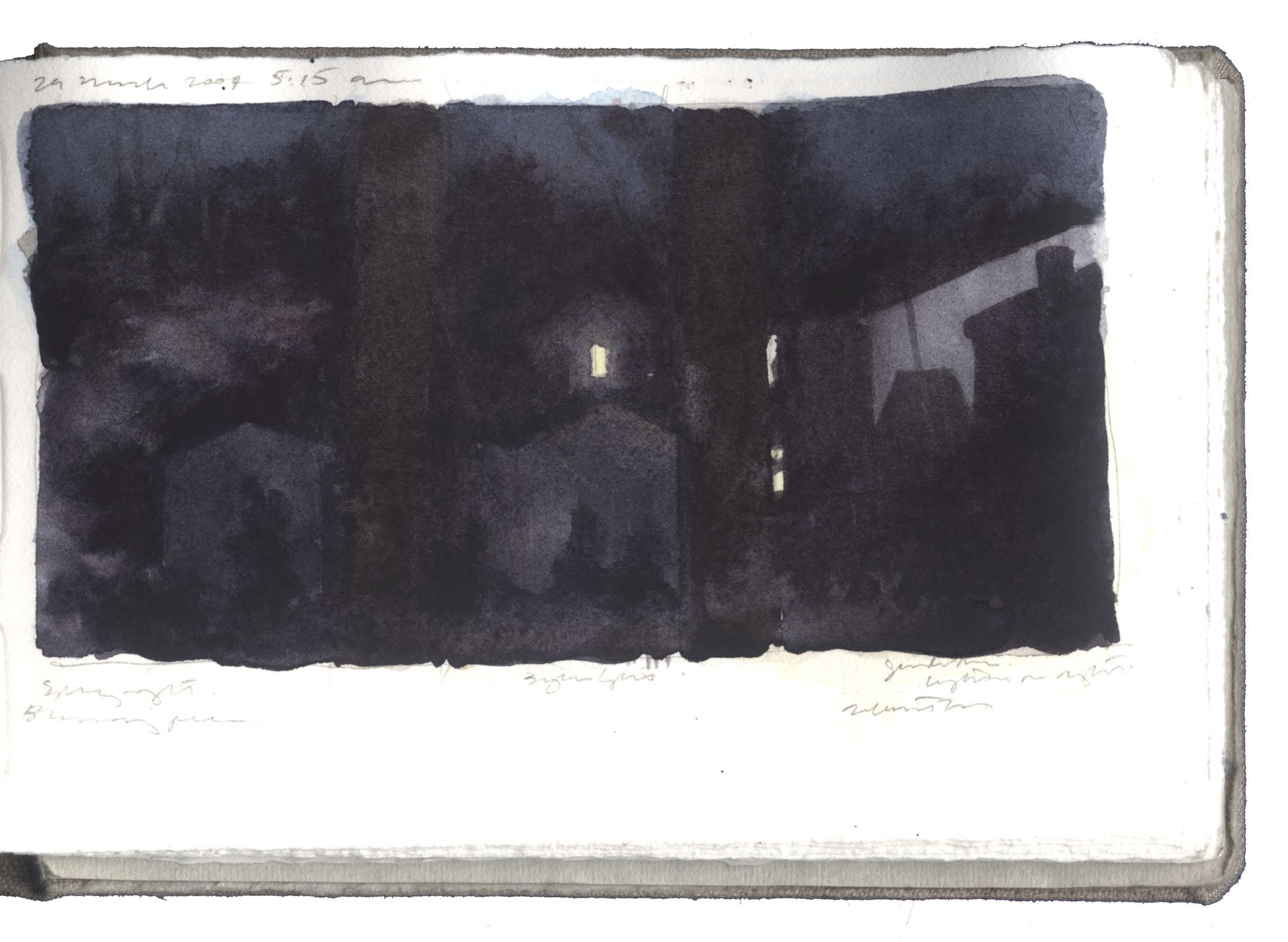 Study for Spring Night, State 2 [final] image