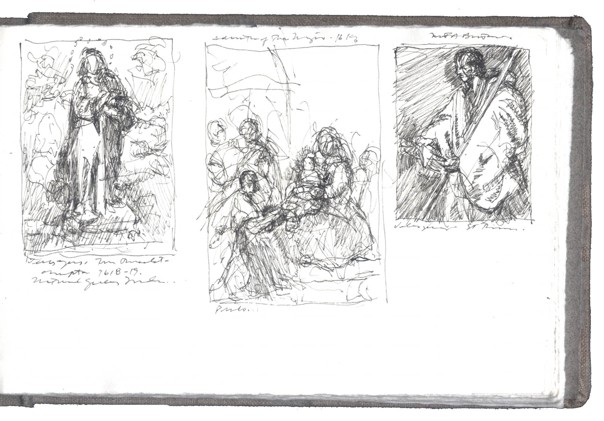 Three Sketches after Diego Velázquez image