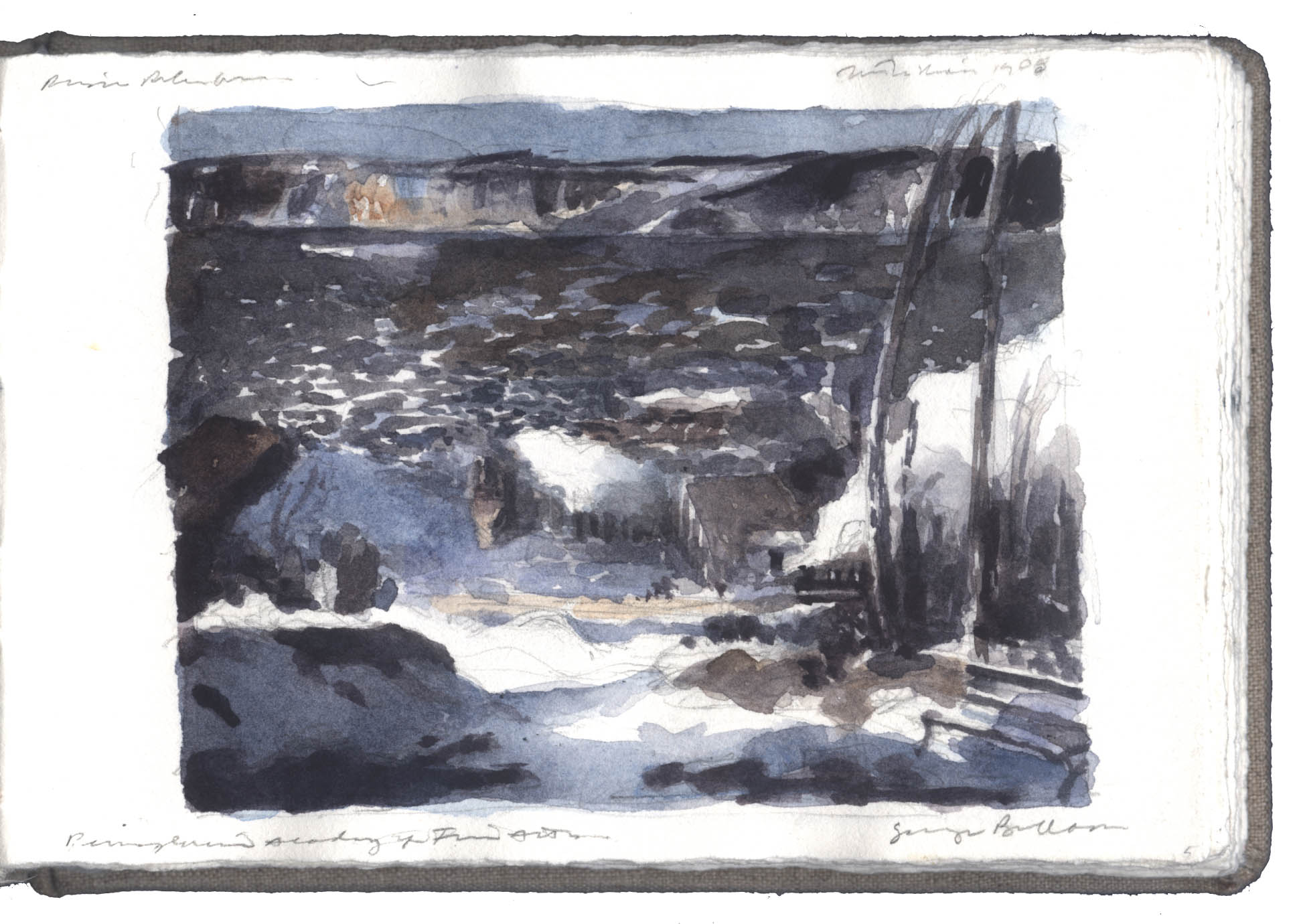 Study after a Painting by George Bellows image