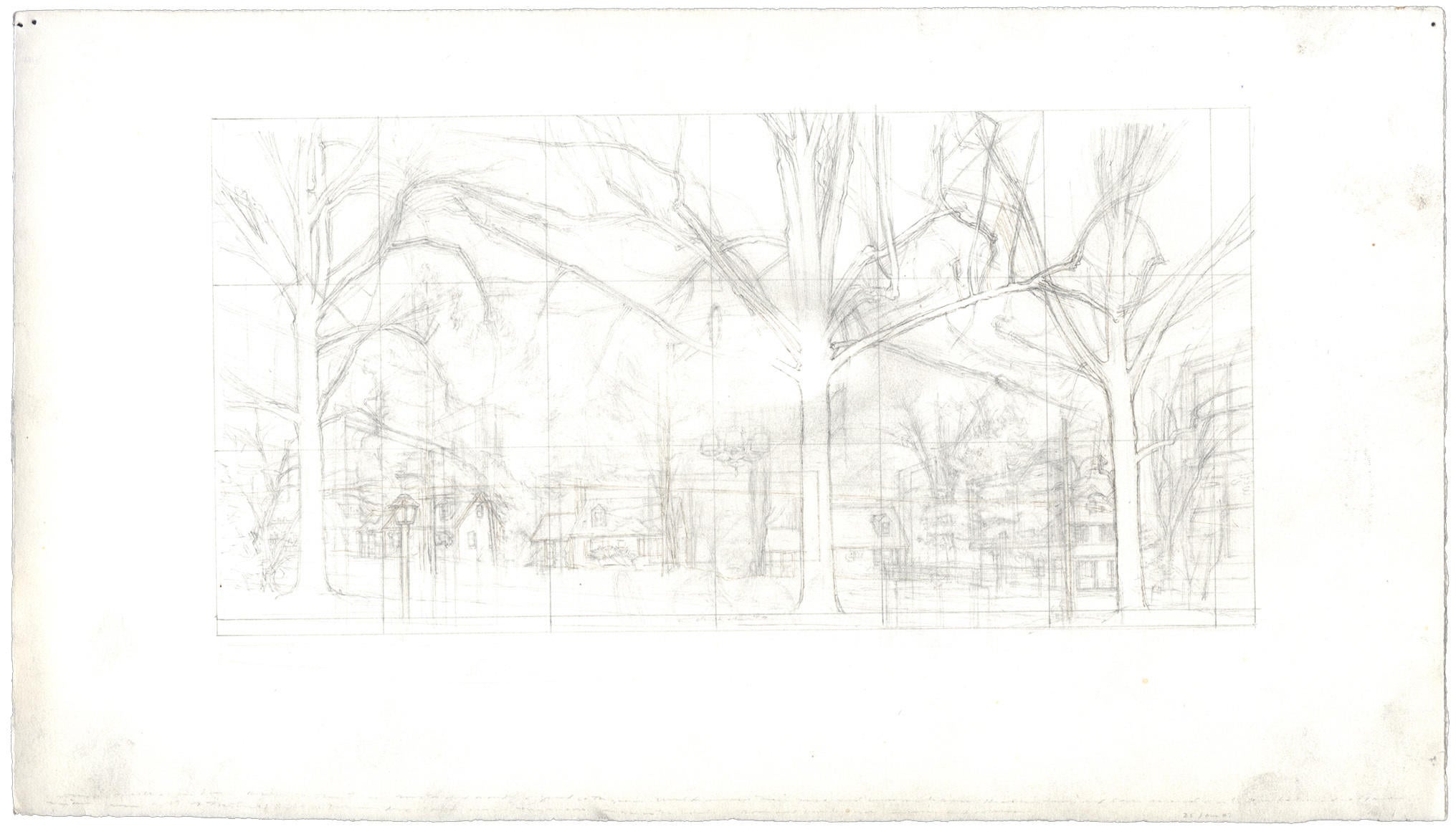 Study for Interior/Exterior: 25 January 1987 image