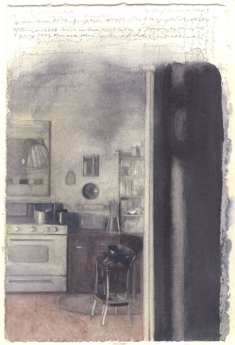 Kitchen in Shadows image
