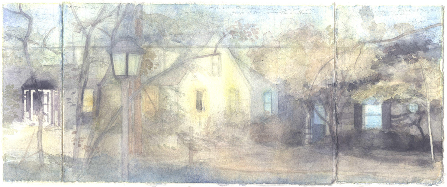 Two Houses and Lights image