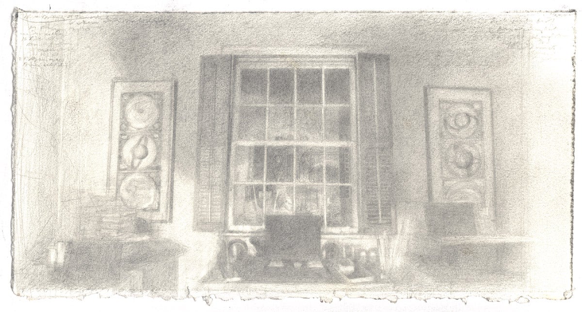 Dark Drawings at the Window image