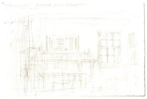 graphite on Fabriano paper
