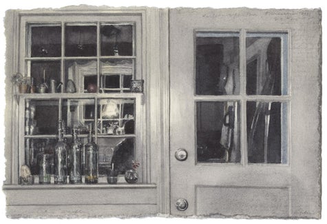 watercolor and graphite on Fabriano paper
